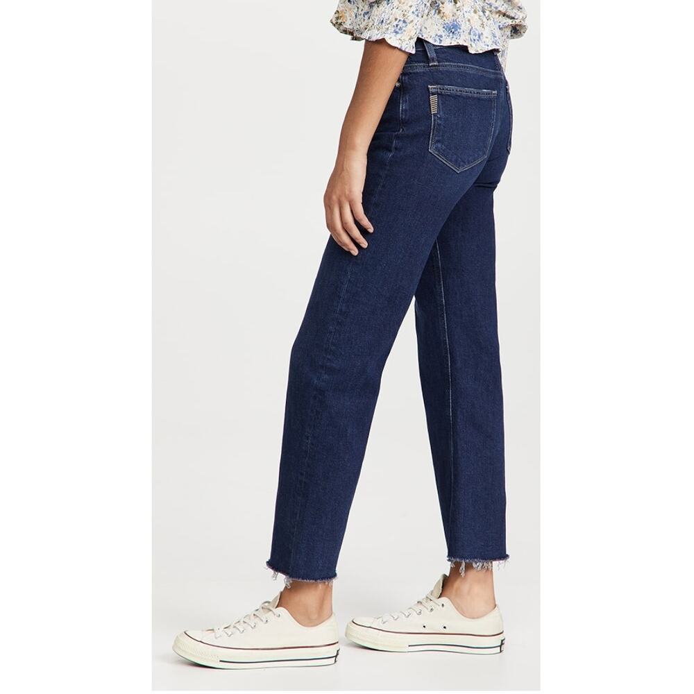 PAIGE DENIM NWT Leenah Wide Leg Ankle Jean in Gracie Lou // 00 - Picture 4 of 13